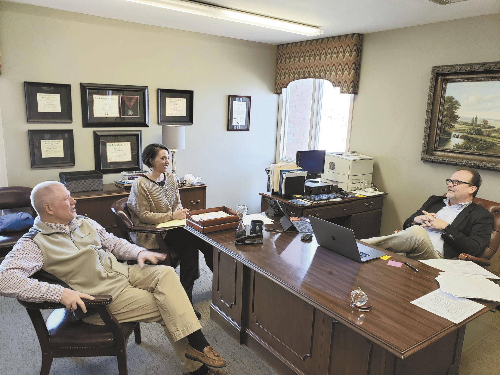 Arab Superintendent Dr. Johnny Berry